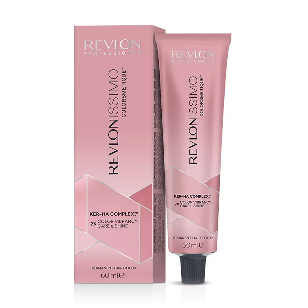 Перманентна крем-фарба для волосся Revlon Professional Revlonissimo Colorsmetique Pure Colors Ker-Ha Complex 022 Iridescente, 60 мл